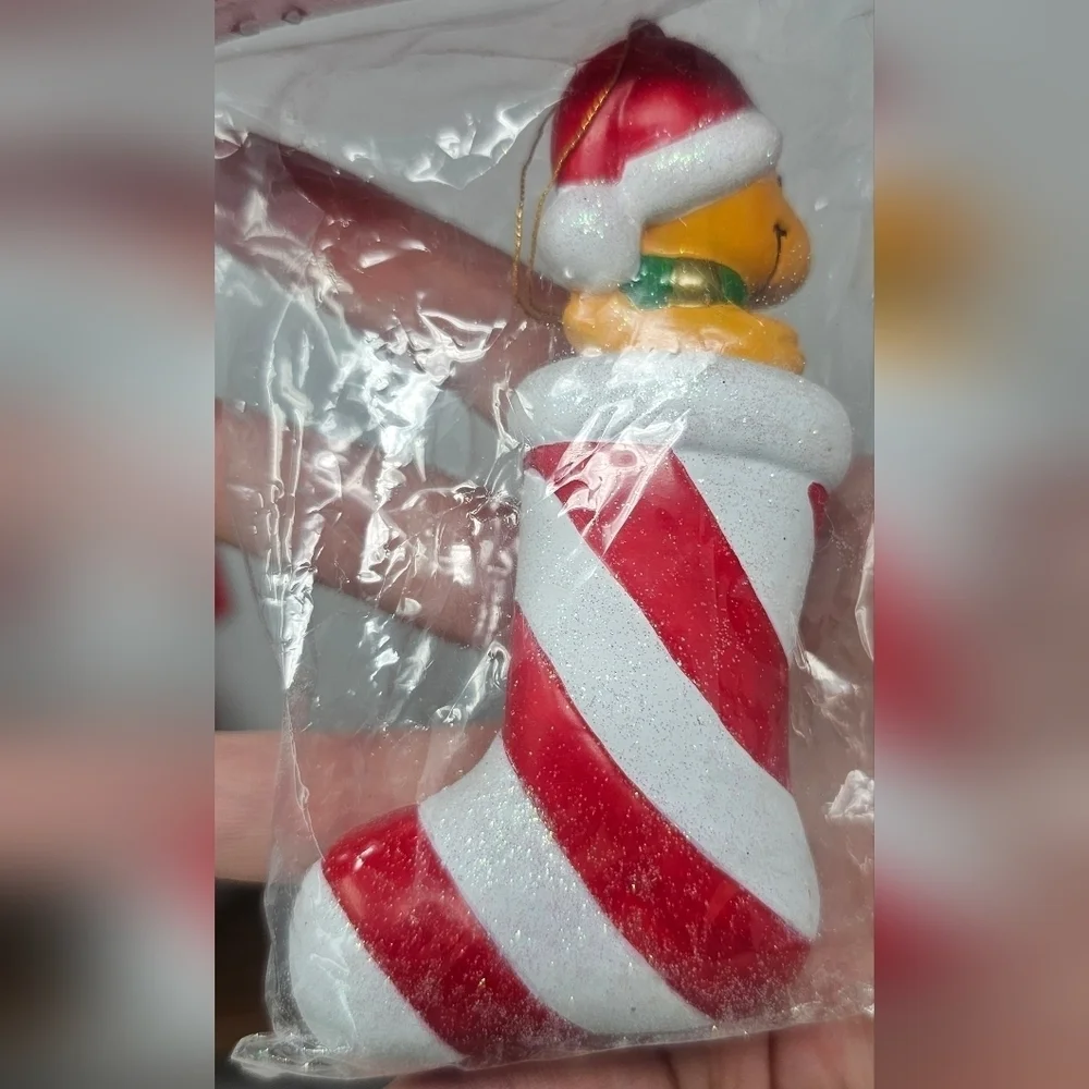 Vintage Kurt Adler Peanuts Christmas Ornaments Lucy, Woodstock & Charlie Brown